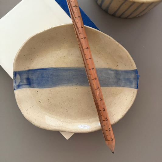 Blue Line | Small Dish